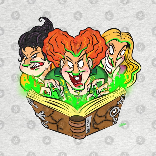 The Sanderson Sisters by Doodle Dan